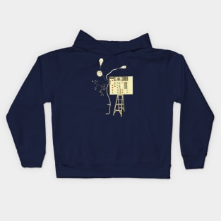 Original Collage Art Kids Hoodie